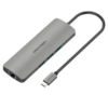 VENTION CGNHA Multi-function Type-C Docking Station 0.1M Gray Metal Type