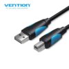 VENTION VAS-A16-B1000 USB2.0 A Male to B Male Print Cable with 2*Ferrite Core 10M Black