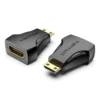 VENTION AISB0 Mini HDMI Male to HDMI Female Adapter Black