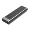 VENTION KPKH0 M.2 NVMe SSD Enclosure (USB 3.1 Gen 2-C) with Heat Sink Gray Aluminum Alloy Type
