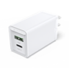 VENTION FBBW0-EU Two-Port USB(A+C) Wall Charger (18W/20W) EU-Plug White