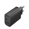 VENTION FBIB0-EU 38W 2-port USB(A+C) Wall Charger (18W+20W) EU-Plug Black