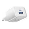 VENTION FEQW0-EU 2-Port USB (C + A) GaN Charger (30W/30W) EU-Plug White
