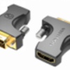 VENTION AILB0 HDMI Female to DVI (24+1) Male Adapter Black