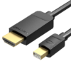 VENTION HABBh Mini DP to HDMI Cable 2M Black