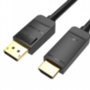 VENTION HAGBG 4K DisplayPort to HDMI Cable 1.5M Black (DP to HDMI)