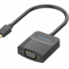 VENTION TDDBB Type-C to VGA Adapter 0.15M Black ABS Type