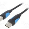 VENTION VAS-A16-B1000 USB2.0 A Male to B Male Print Cable with 2*Ferrite Core 10M Black
