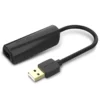 VENTION CEGBB USB2.0 to 100Mbps Ethernet Adapter 0.15M Black