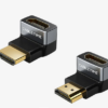 CABELTIME CT-HMF8K-AGD 8K HDMI Adapter 270° Angel Male to Female